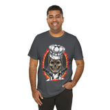 The Culinary Rebel: Premium Skull Chef Short Sleeve Tee