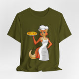 Fox Pizza Chef Outsmart the Oven Tee