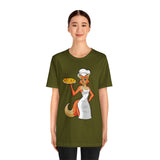 Fox Pizza Chef Outsmart the Oven Tee