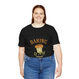 Baking is my Therapy Short Sleeve Tee
