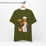 Fox Pizza Chef Outsmart the Oven Tee