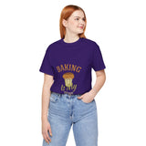 Baking is my Therapy Short Sleeve Tee