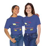 Fall Down Get Up Finish Strong & Succeed Short Sleeve Tee