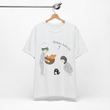 Happy Baking Front and back Short Sleeve Tee