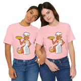 Fox Pizza Chef Outsmart the Oven Tee