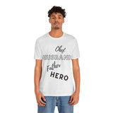 Chef Dad Hero Unisex Jersey Tee