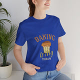 Baking is my Therapy Short Sleeve Tee