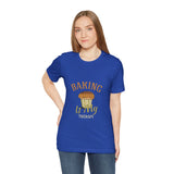Baking is my Therapy Short Sleeve Tee