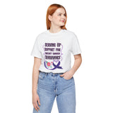 Serving Up Support Tee