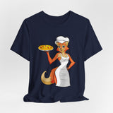 Fox Pizza Chef Outsmart the Oven Tee