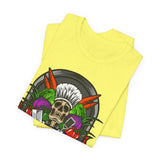 Dedicated to the Bone: Chef Skeleton Premium Short Sleeve Tee