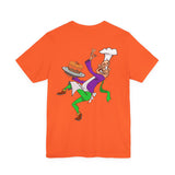 Cartoon Chef Back Short Sleeve Tee