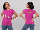 Happy Baking Front and back Short Sleeve Tee