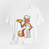 Fox Pizza Chef Outsmart the Oven Tee
