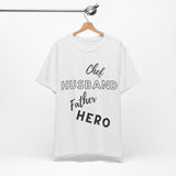 Chef Dad Hero Unisex Jersey Tee