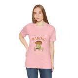 Baking is my Therapy Short Sleeve Tee