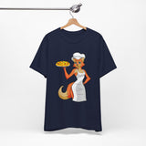 Fox Pizza Chef Outsmart the Oven Tee