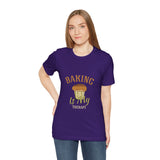 Baking is my Therapy Short Sleeve Tee
