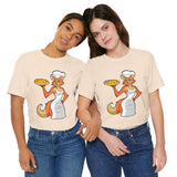 Fox Pizza Chef Outsmart the Oven Tee