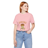 Baking is my Therapy Short Sleeve Tee