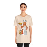 Fox Pizza Chef Outsmart the Oven Tee