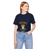 Baking is my Therapy Short Sleeve Tee