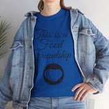 Love Food Friendship Family Tee