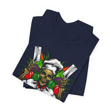 The "Skeleton Chef Kitchen Grind" Tee