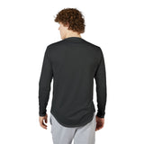 Black Lead Dog Men's UV Protection Long Sleeve Shirt (AOP)