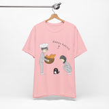 Happy Baking Front and back Short Sleeve Tee