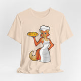 Fox Pizza Chef Outsmart the Oven Tee