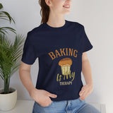 Baking is my Therapy Short Sleeve Tee