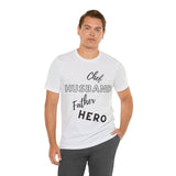 Chef Dad Hero Unisex Jersey Tee