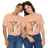 Fox Pizza Chef Outsmart the Oven Tee