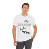 Chef Dad Hero Unisex Jersey Tee