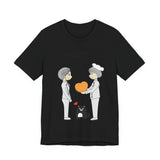 Love at first Bake front and back Short Sleeve Tee