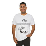 Chef Dad Hero Unisex Jersey Tee