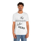 Chef Dad Hero Unisex Jersey Tee