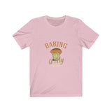 Baking is my Therapy Short Sleeve Tee