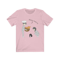 Happy Baking Front and back Short Sleeve Tee