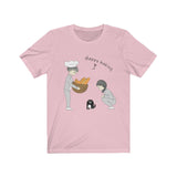 Happy Baking Front and back Short Sleeve Tee