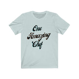 One, Amazing, Chef, Men, Women, Unisex Jersey Short Sleeve Tee