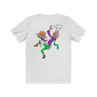 Cartoon Chef Back Short Sleeve Tee