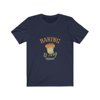 Baking is my Therapy Short Sleeve Tee