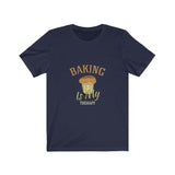 Baking is my Therapy Short Sleeve Tee