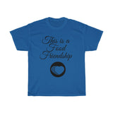 Love, Food, Friendship, Family, Unisex Heavy Cotton Tee