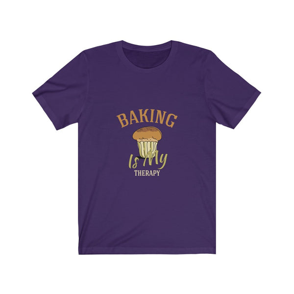 Baking is my Therapy Short Sleeve Tee